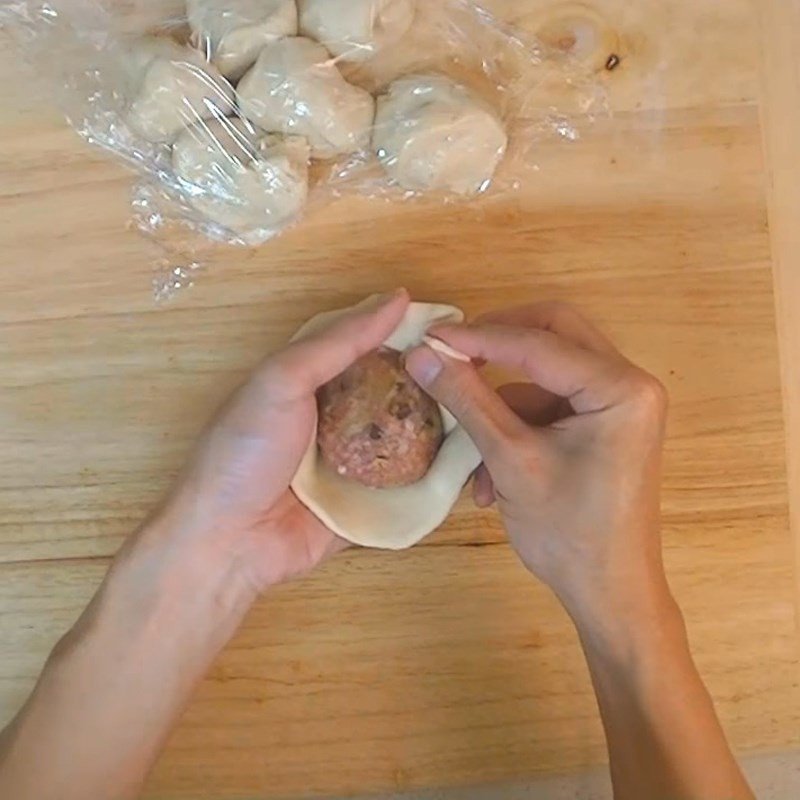 Cách tạo hình bánh bao từ bột mì thủ công đẹp mắt