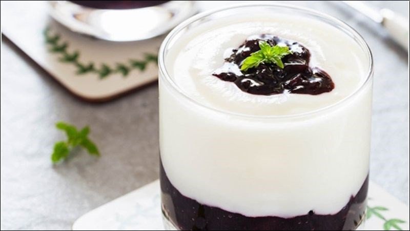 Chế biến sữa chua nếp cẩm ít đường, không đường để giảm lượng calo