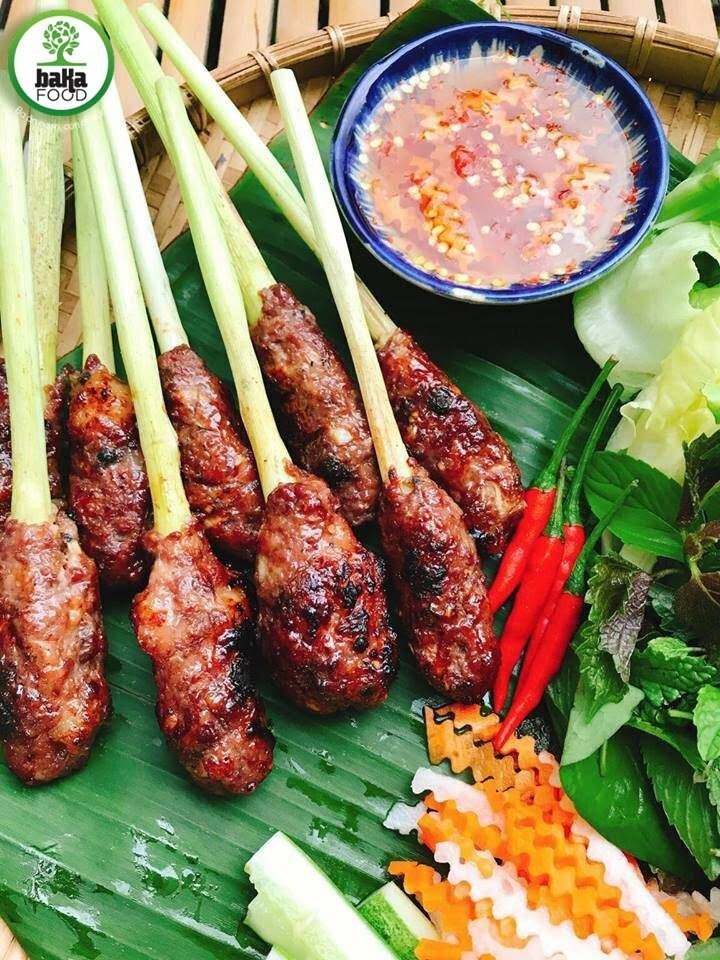 Chế độ ăn cân bằng với nem lụi