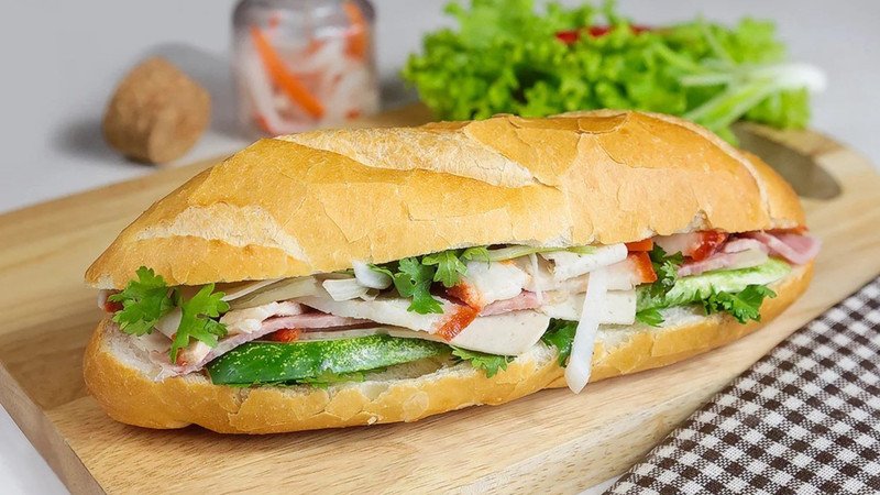 Giá trị calo của bánh mì thịt