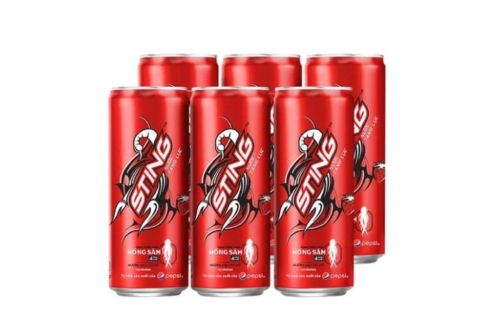Hình ảnh mô tả tác động của sting đến cân nặng, biểu tượng cho việc uống sting có béo không.