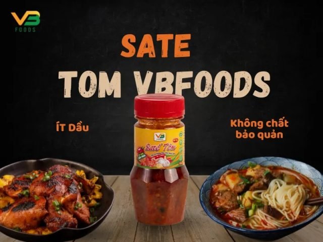 Hũ sa tế cay nồng tăng hương vị món ăn
