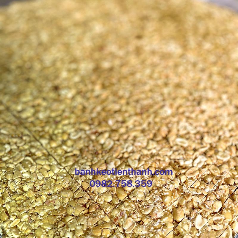 Kẹo lạc vừng giòn tan, vị ngọt thanh