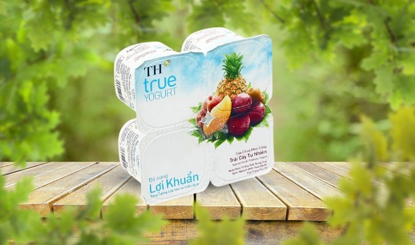 Lốc sữa chua trái cây TH true YOGURT, nguồn dưỡng chất tốt cho sức khỏe