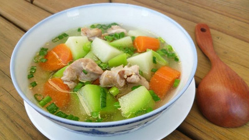 Món canh su su thanh mát, bổ dưỡng, phù hợp cho bữa ăn lành mạnh