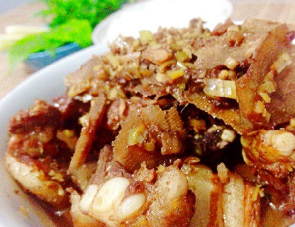 Món sườn giả cầy hấp dẫn