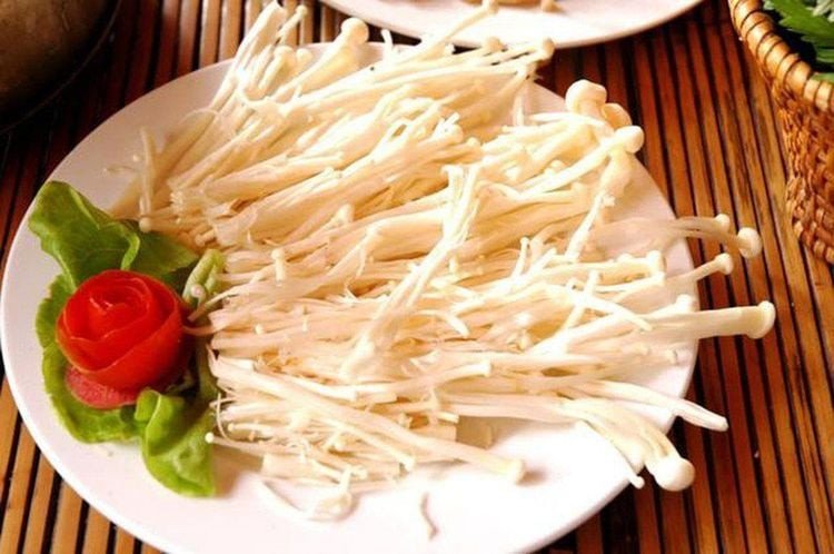 Nấm kim châm giàu dưỡng chất tốt cho sức khỏe tim mạch