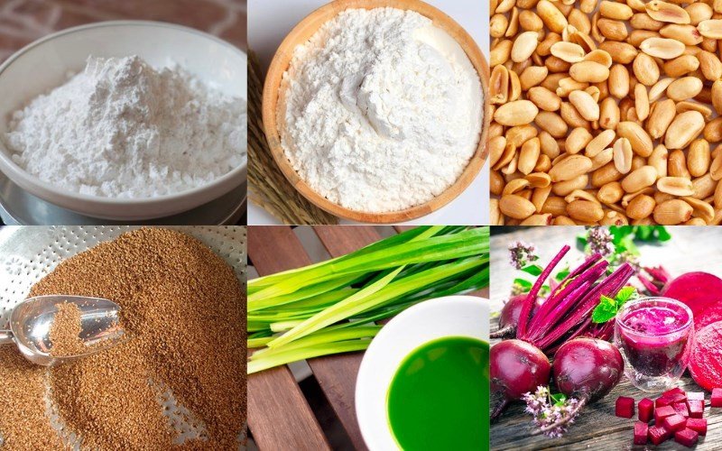 Nguyên liệu làm bánh hòn chấm muối mè, cần biết bánh hòn bao nhiêu calo để cân đối dinh dưỡng