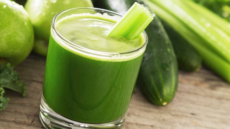 Nước ép dưa leo baby và rau củ