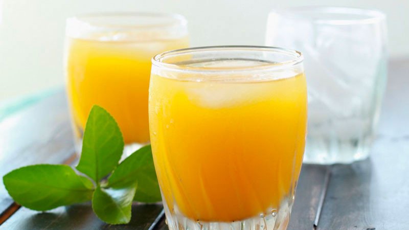Nước ép xoài lê tươi mát