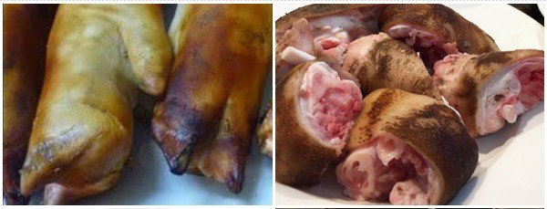 Sơ chế thịt giả cầy
