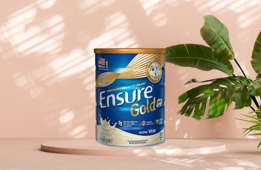 Sữa Ensure Gold HMB hương vani