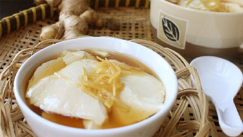 Tào phớ với nhiều loại topping ít calo