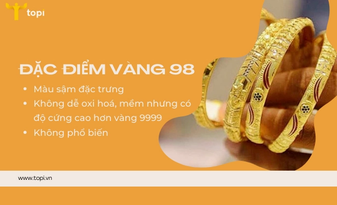 Giá Vàng 980 Hôm Nay Bao Nhiêu 1 Chỉ? Cập Nhật 2026 Đặc điểm của vàng 98