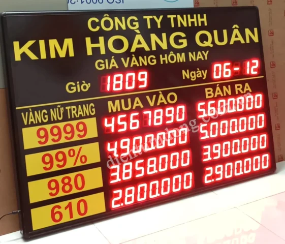 Giá vàng hôm nay tại Bình Dương: Cập nhật mới nhất 2026 Bảng giá vàng chi tiết tại Bình Dương