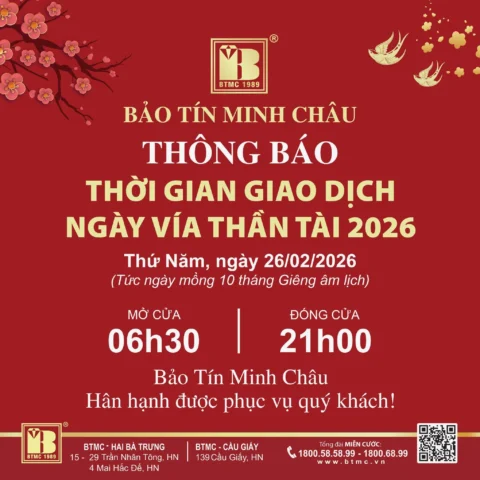 Giá Vàng 9999 Hôm Nay BTMC: Dự Báo Xu Hướng 2026 Biểu đồ dự báo giá vàng BTMC 2026