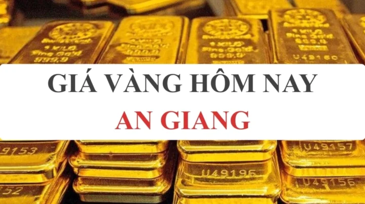 Biểu đồ giá vàng 24K, 18K, 14K tại An Giang