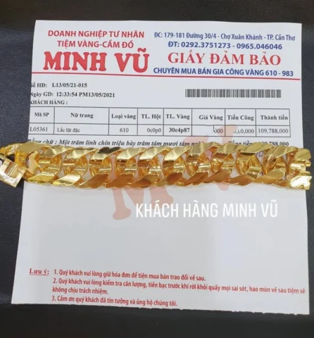 Biểu đồ giá vàng biến động