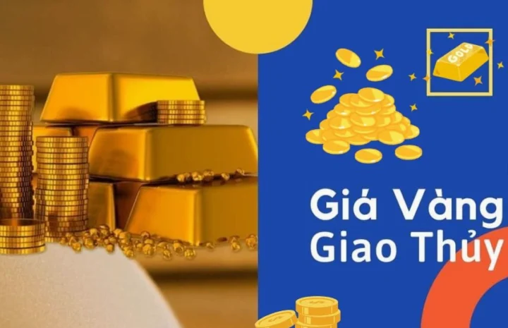 Biểu đồ giá vàng Giao Thủy hôm nay