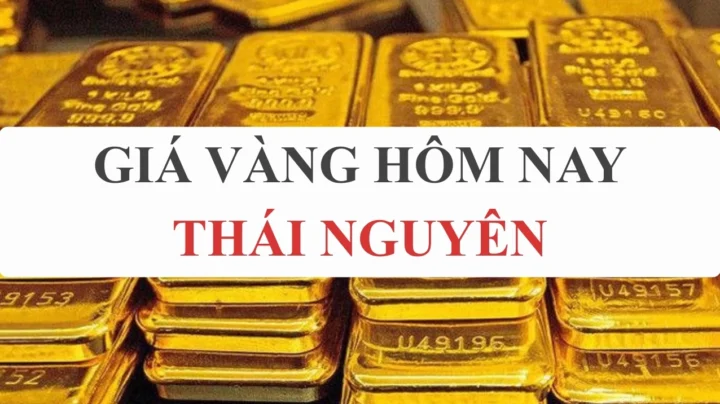 Biểu đồ giá vàng hôm nay tại Thái Nguyên