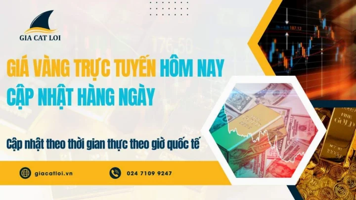Biểu đồ giá vàng hôm nay