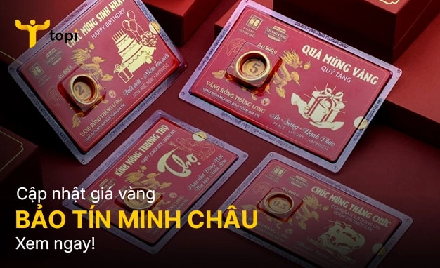 Giá vàng hôm nay Bảo Tín Minh Châu: Cập nhật mới nhất 2026 Biểu đồ giá vàng năm 2026