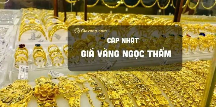 Biểu đồ giá vàng Ngọc Thẩm Cần Thơ năm 2026