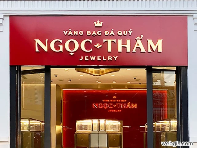 Biểu đồ giá vàng Ngọc Thâm