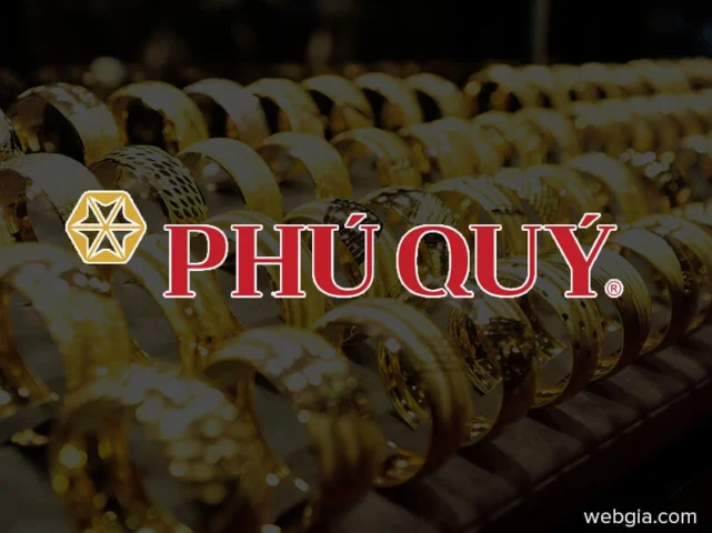 Biểu đồ giá vàng Phú Quý hôm nay