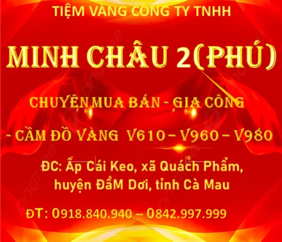 Biểu đồ giá vàng SJC Cà Mau