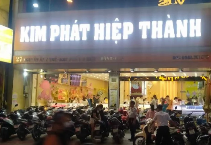 Biểu đồ giá vàng SJC