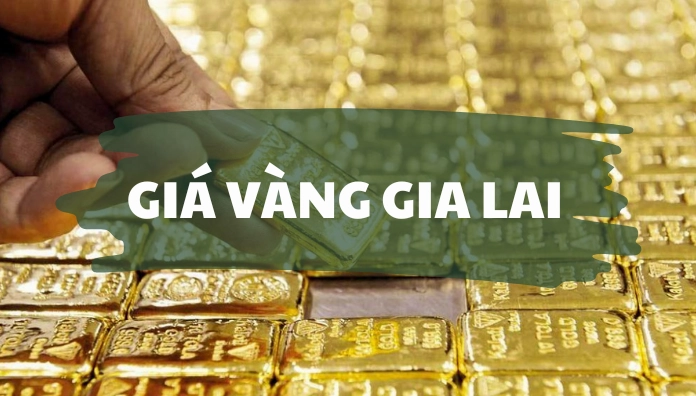 Biểu đồ giá vàng tại Gia Lai