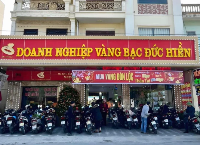Biểu đồ giá vàng tại Hải Hậu