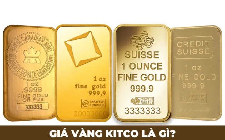 Biểu đồ giá vàng thế giới Kitco