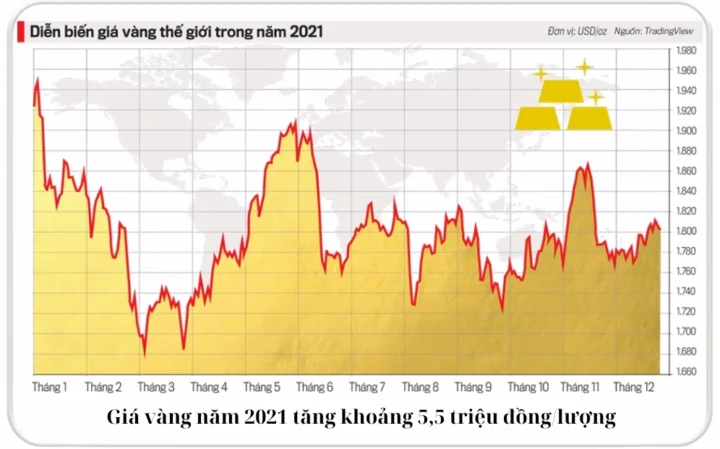 Giá Vàng Năm 2021 Bao Nhiêu Tiền 1 Chỉ? Phân Tích Xu Hướng 2026 Biểu đồ giá vàng trong nước năm 2021