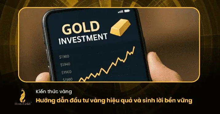 Biểu đồ giá vàng trực tuyến liên quan đến smartphone