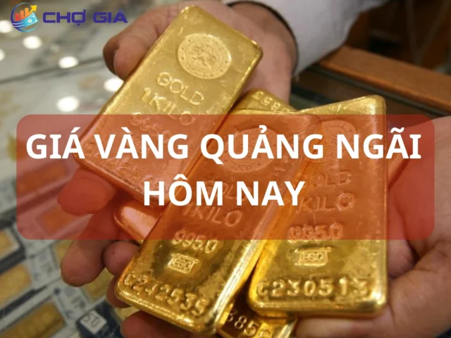 Giá Vàng Quảng Ngãi Hôm Nay: Cập Nhật Mới Nhất 2026 Biểu đồ giá vàng tuần tại Quảng Ngãi