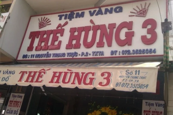 Các mẫu trang sức vàng tinh xảo tại Tiệm Vàng Thế Hùng