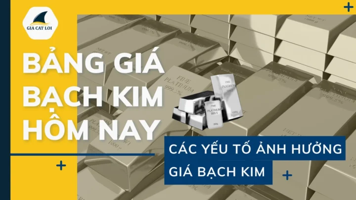 Giá Bạch Kim Hôm Nay Bao Nhiêu 1 Gam? Cập Nhật 2026 Các yếu tố ảnh hưởng giá bạch kim