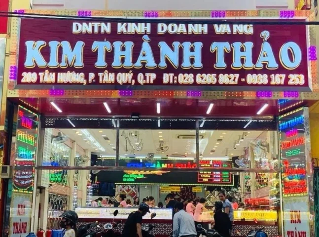 Cửa hàng vàng Kim Thành Thảo