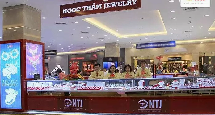 Cửa hàng vàng Ngọc Thẩm tại Tiền Giang