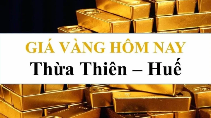 Cửa hàng vàng tại Huế