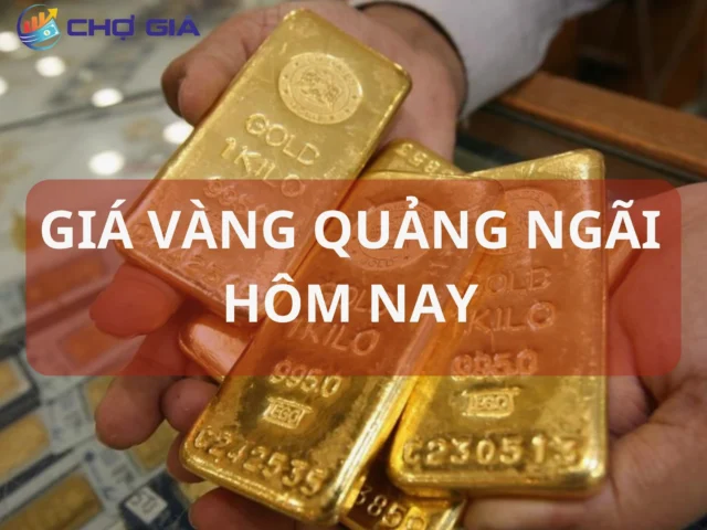 Cửa hàng vàng tại Quảng Ngãi