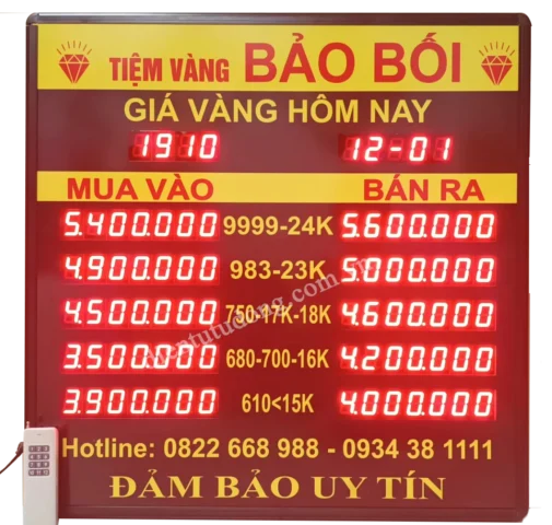 Giá trị vàng 680 trên thị trường