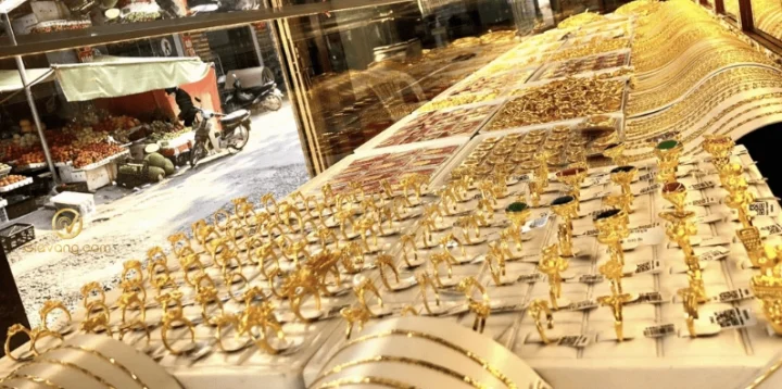 Giá vàng 24K tại tiệm vàng Quang Thắng
