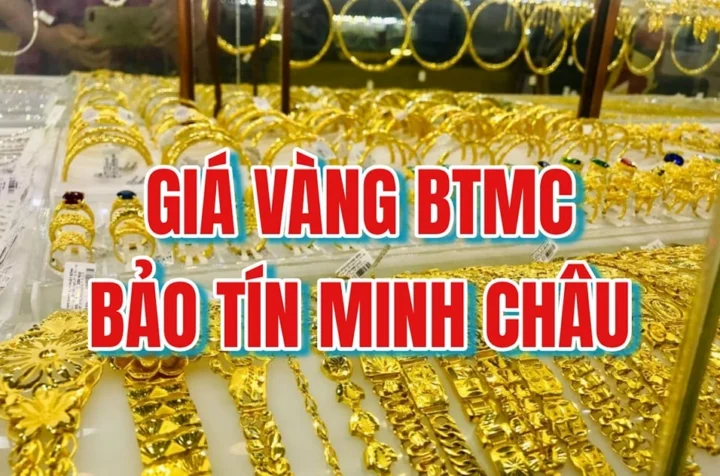 Giá vàng nhẫn tròn Bảo Tín Minh Châu hôm nay