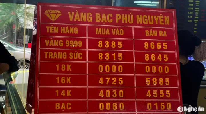 Giá vàng Nghệ An 2026: Dự báo & Phân tích chi tiết Giao dịch vàng tại cửa hàng