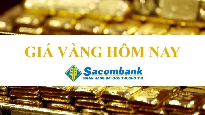 Giao dịch vàng tại Sacombank