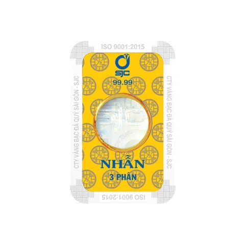 3 phân vàng 24k bao nhiêu tiền? Cập nhật giá 2026 Hình ảnh minh họa 3 phân vàng 24k
