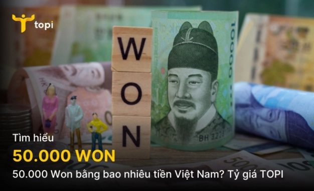 50000 Won Bằng Bao Nhiêu Tiền Việt 2026: Cập Nhật Mới Nhất Hình ảnh minh họa tiền Won Hàn Quốc